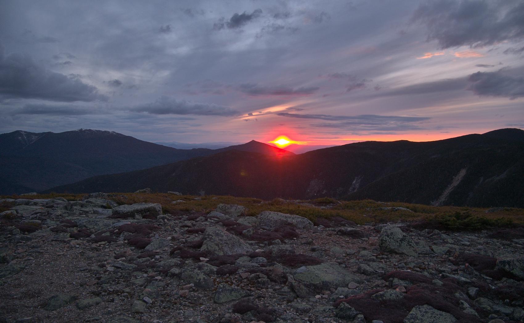 Sunset over Garfield