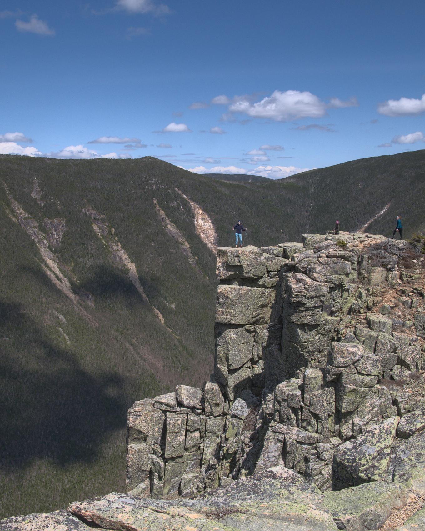 Becca on Bondcliff