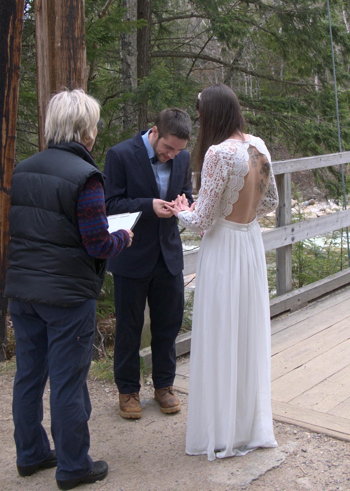 Paul Putting Ring on Becca