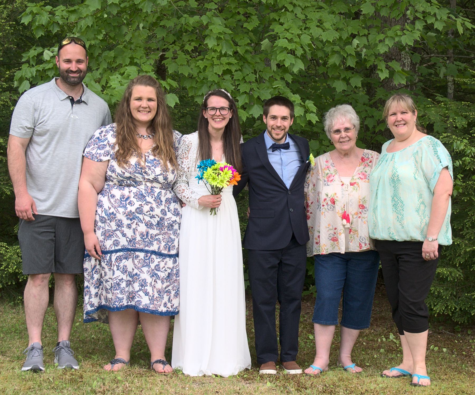 Nick, Katrina, Becca, Paul, Nana, Nee Nee