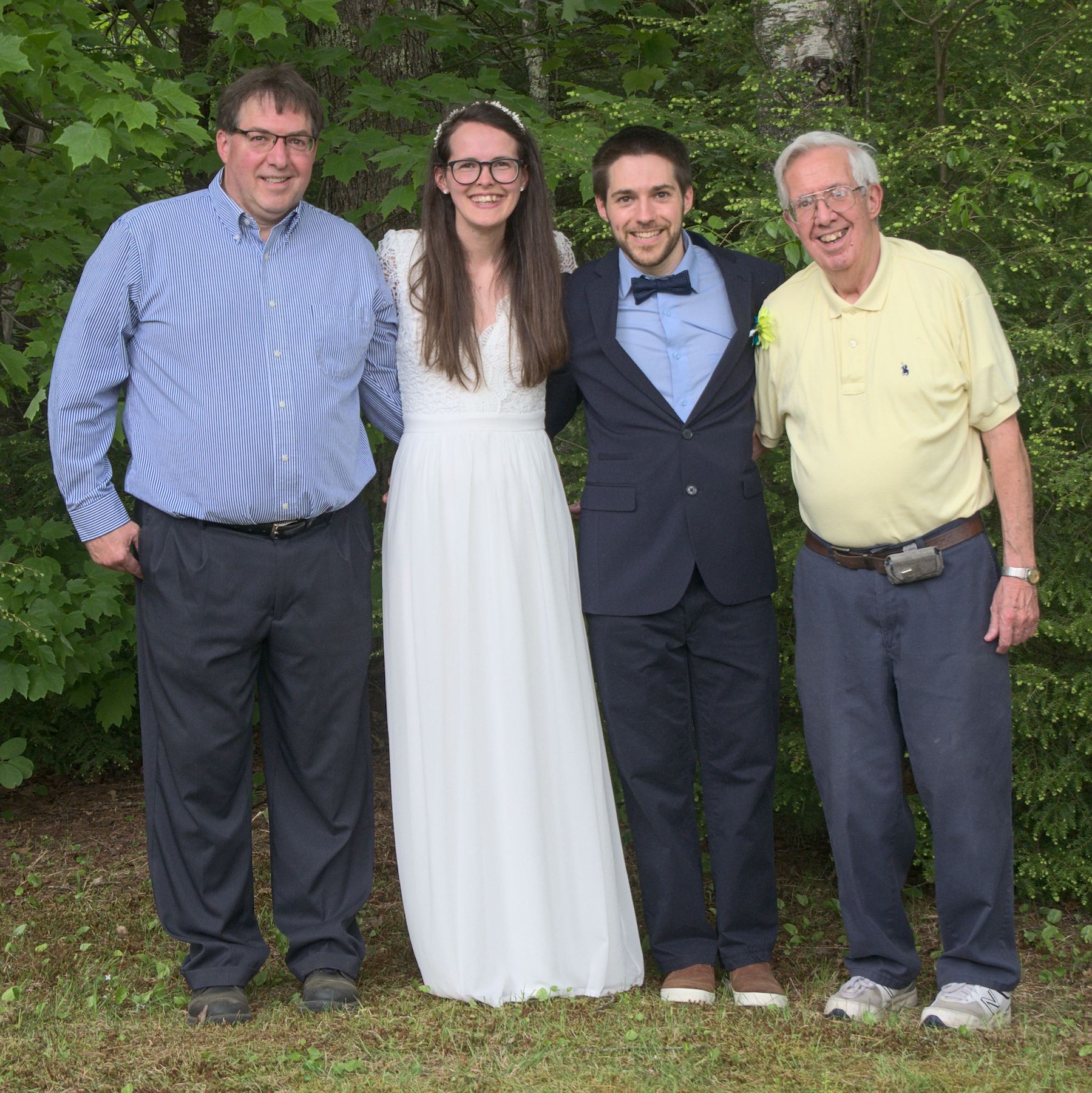 David, Becca, Paul, George